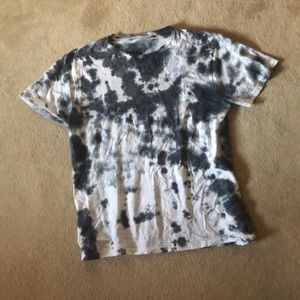 Large Gray tie-dye t-shirt